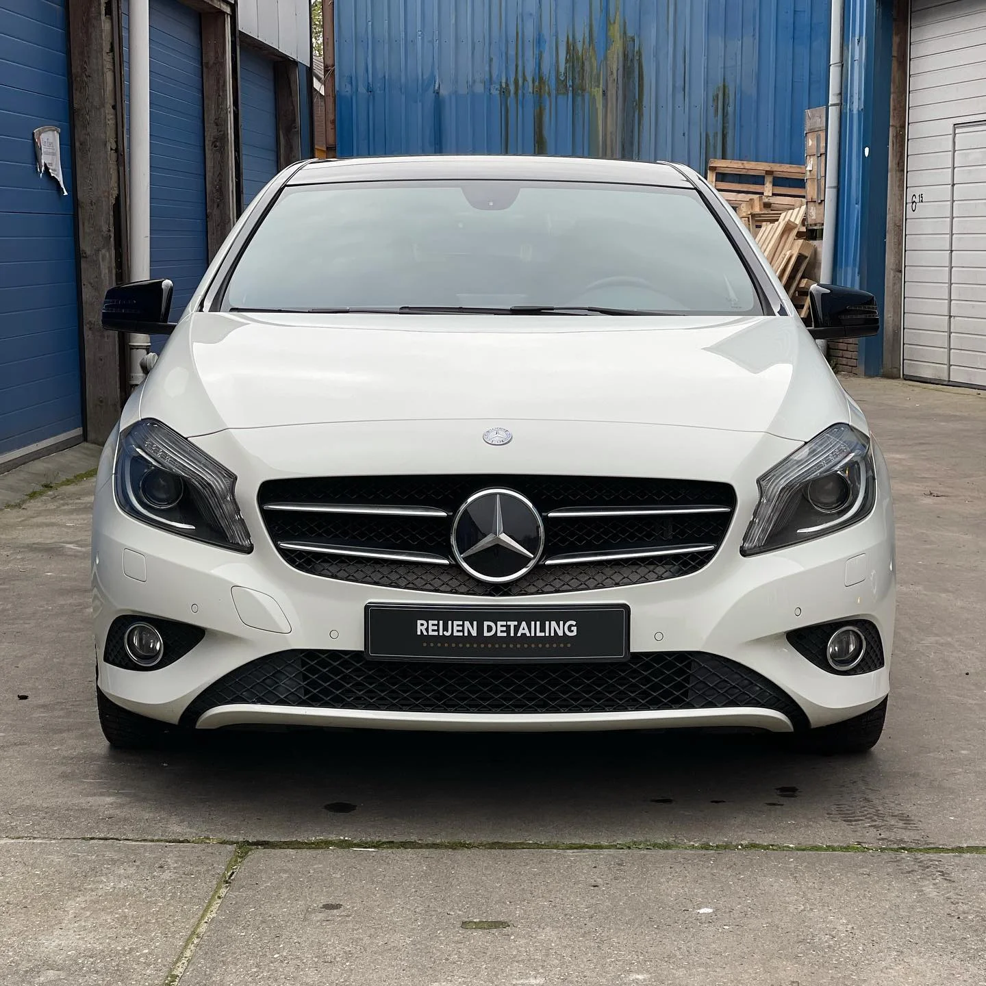 Mercedes A-Klasse zijkant